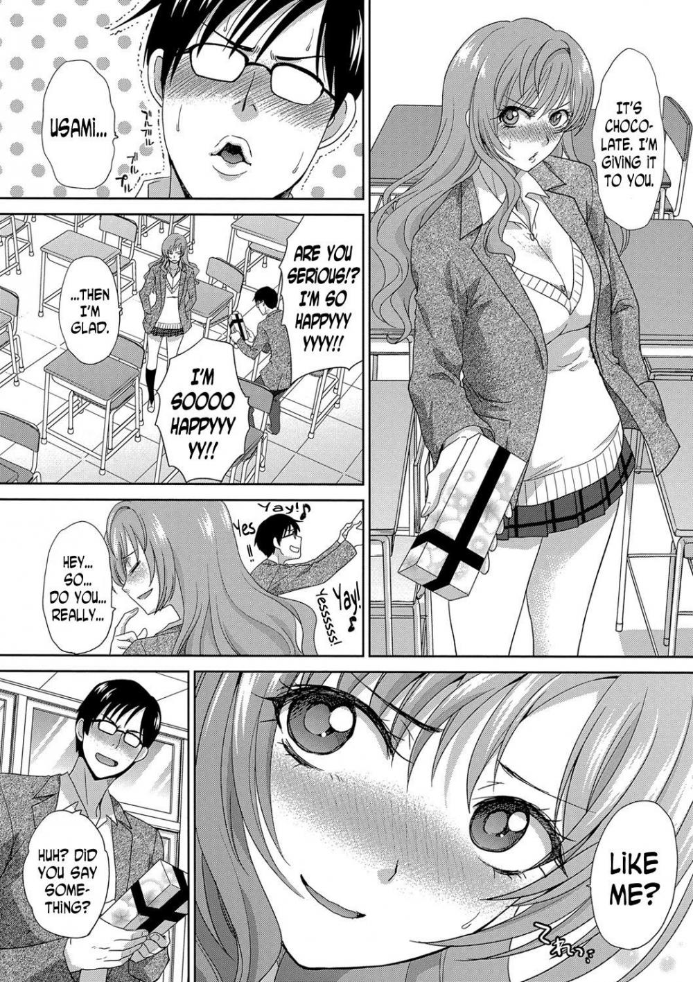 Hentai Manga Comic-The Chocolate is a Free Gift-Read-4